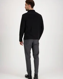 Calvin Klein Ls supima cotton solid polo pikee