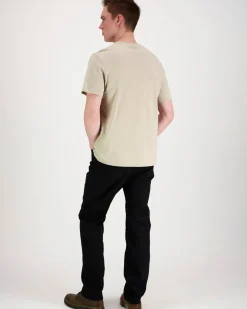 Calvin Klein Ss supima chest emb crewneck t-paita