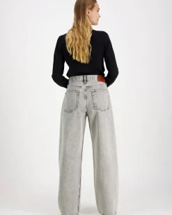 Calvin Klein The wide leg grey sterling farkut