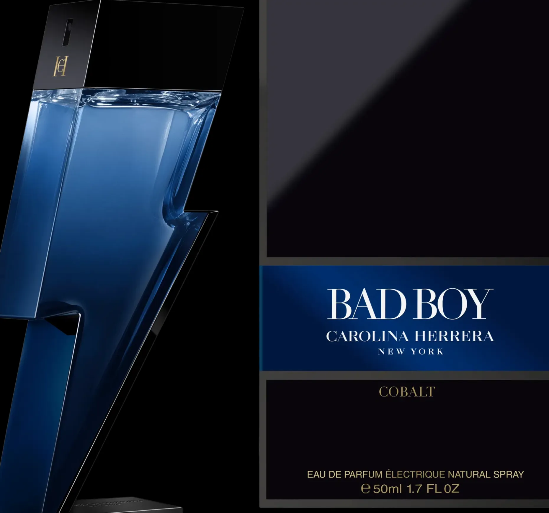 Carolina Herrera Bad Boy Cobalt EdP tuoksu 50 ml