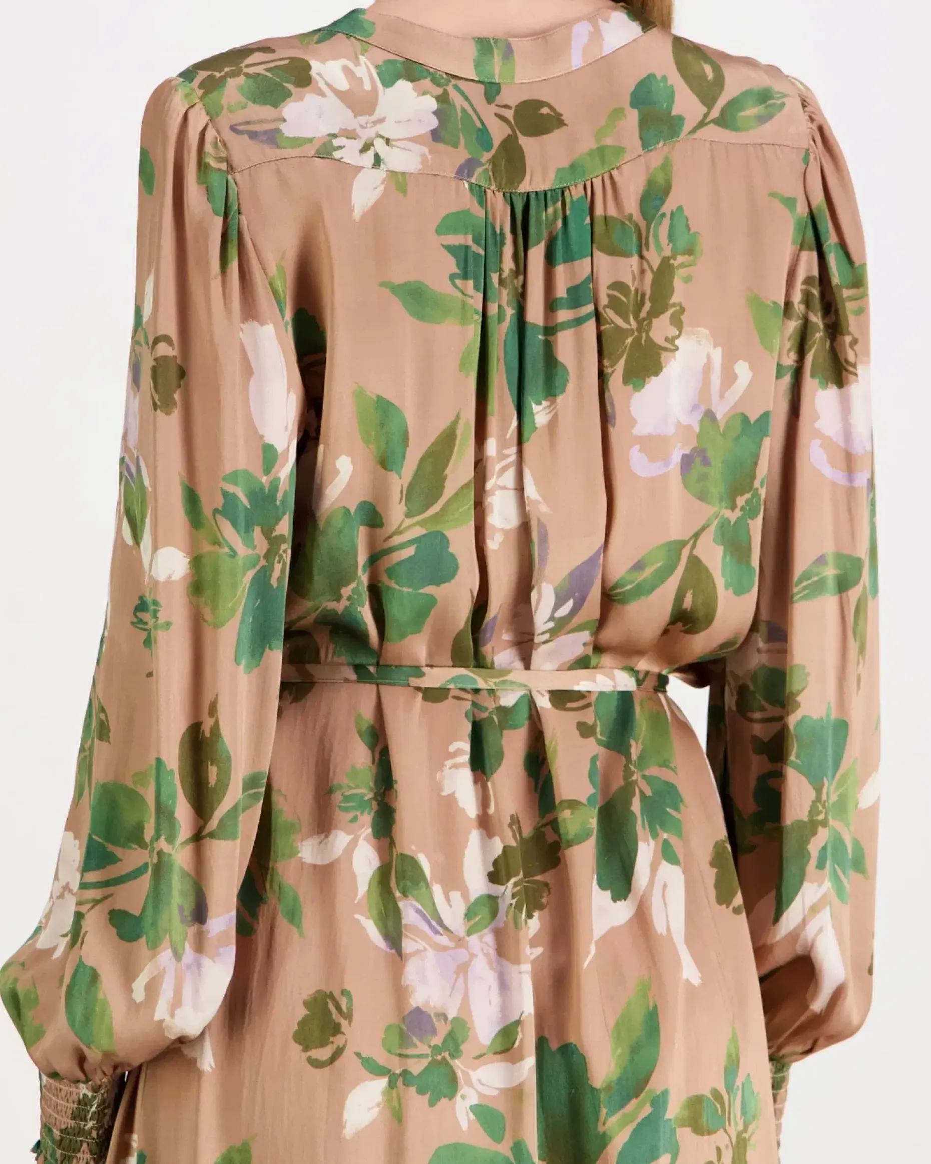 Claire Deljin floral kuosimekko