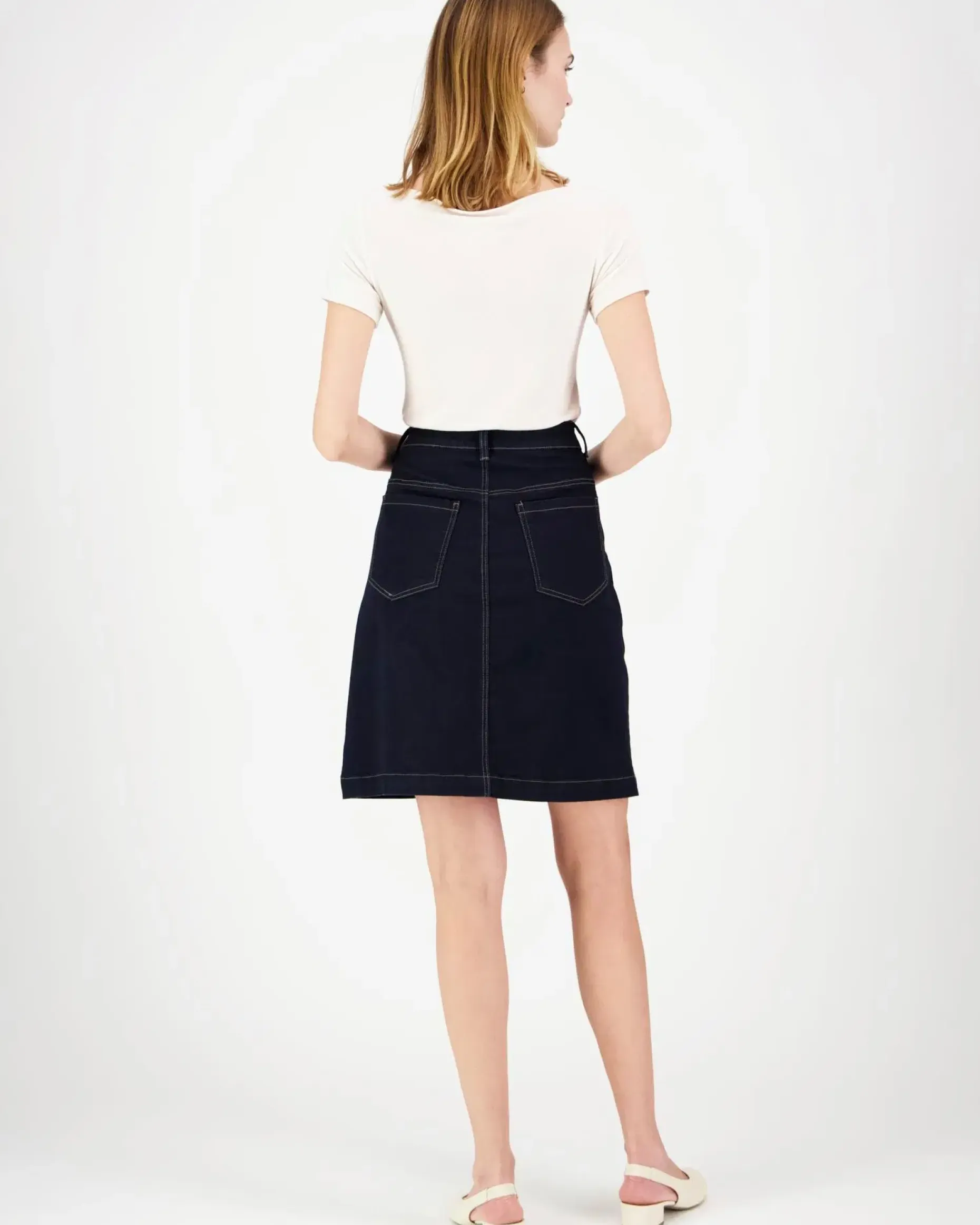 Claire Nabayit Blue Denim farkkuhame