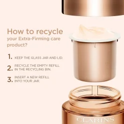CLARINS Extra-Firming Night cream all skin types refill yövoide täyttöpakkaus 50 ml