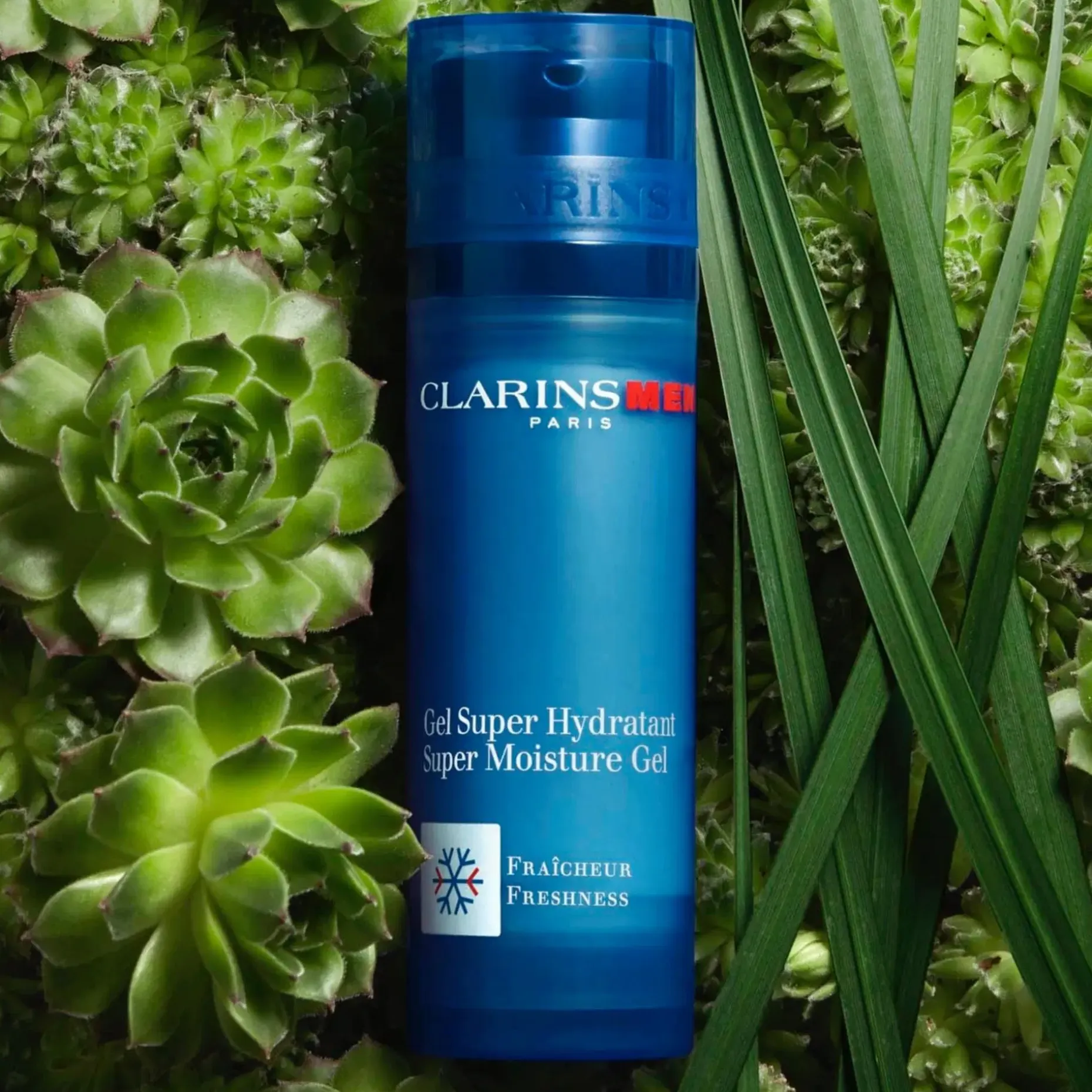 CLARINS MEN Hydration Moisture gel normal skin kasvovoide 50 ml
