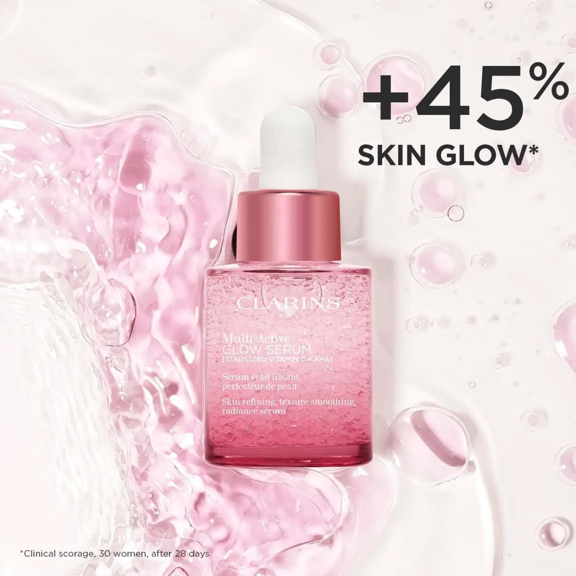 Clarins Multi-Active Glow seerumi 30 ml