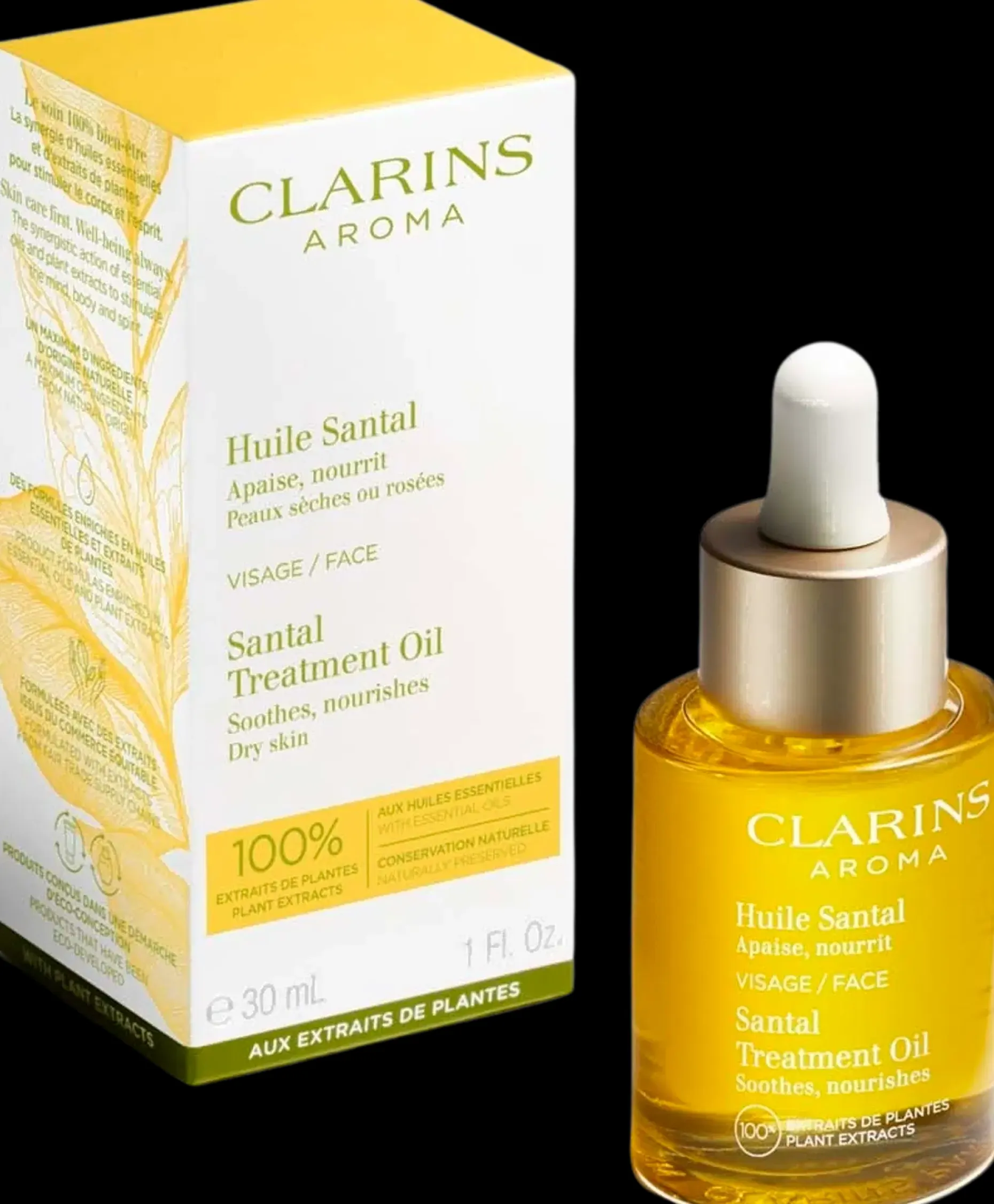 Clarins Santal Face Treatment Oil kasvoöljy 30 ml
