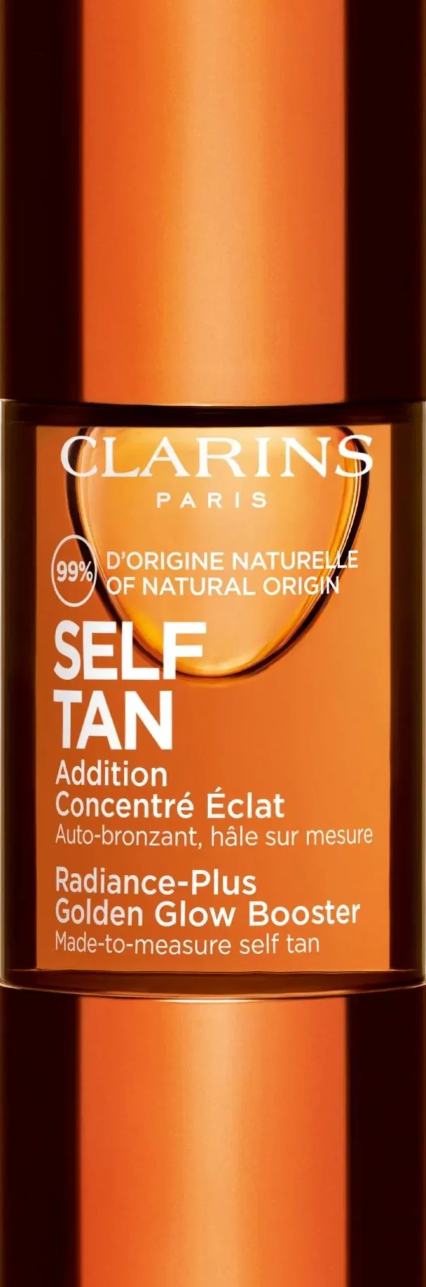 Clarins Self Tan Radiance-Plus Golden Glow Booster itseruskettava tiiviste kasvoille 15 ml