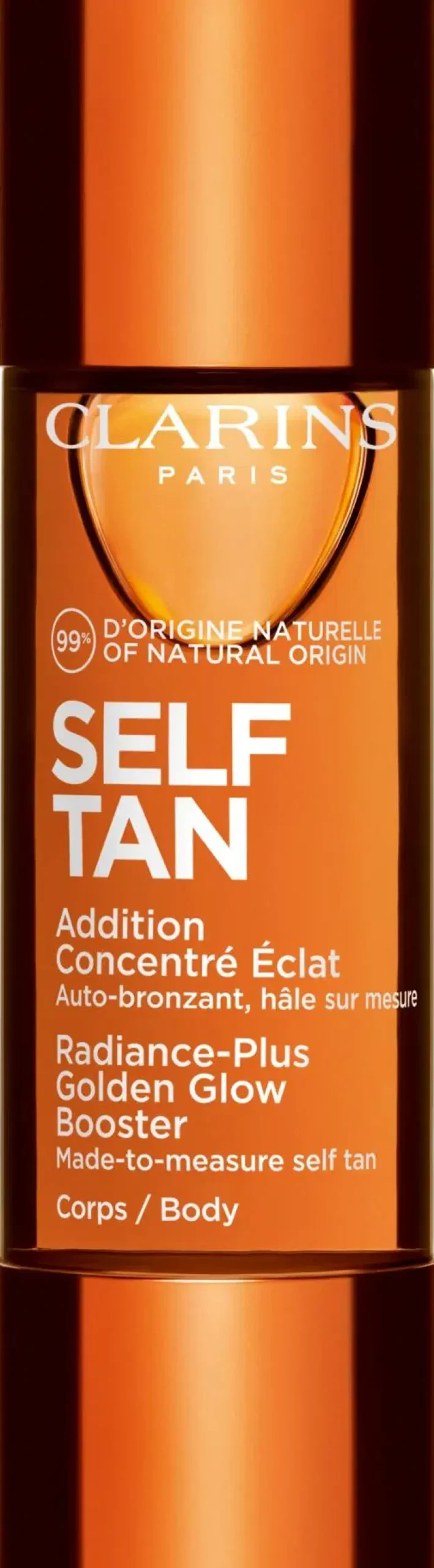 Clarins Self Tan Radiance-Plus Golden Glow Booster itseruskettava tiiviste vartalolle 30 ml