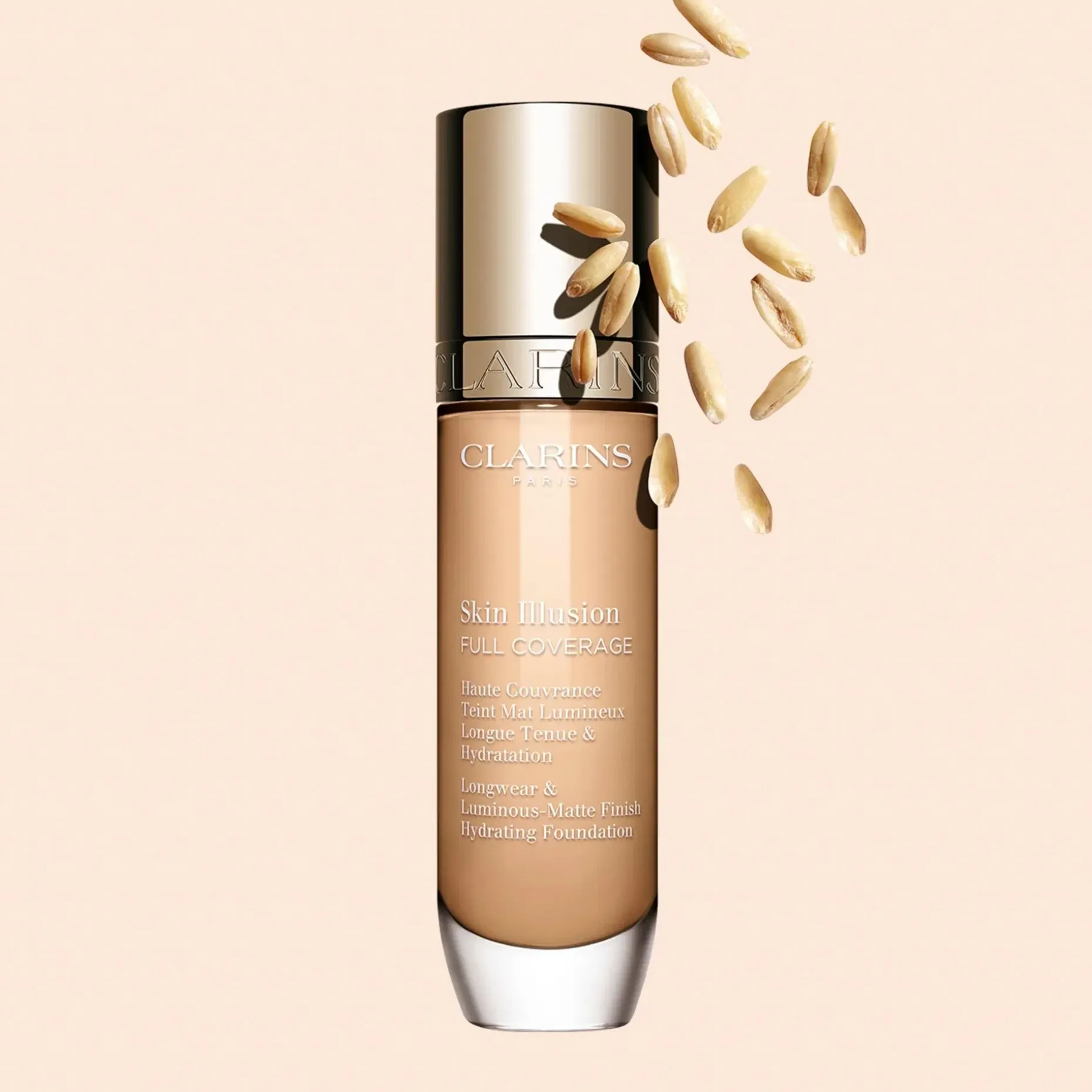 Clarins Skin Illusion Full Coverage Foundation meikkivoide 30 ml