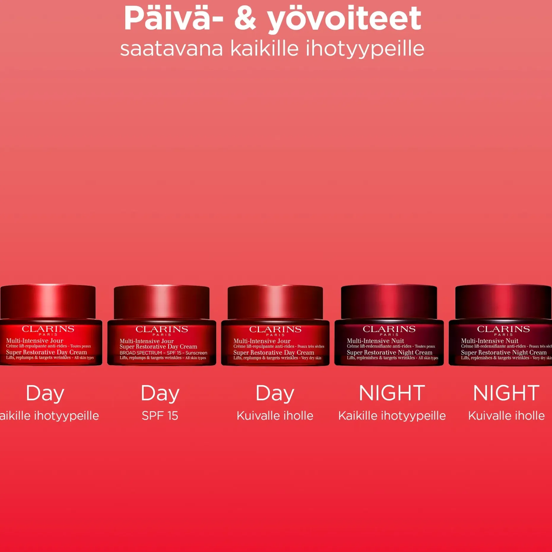 Clarins Super Restorative Day Cream päivävoide 50 ml