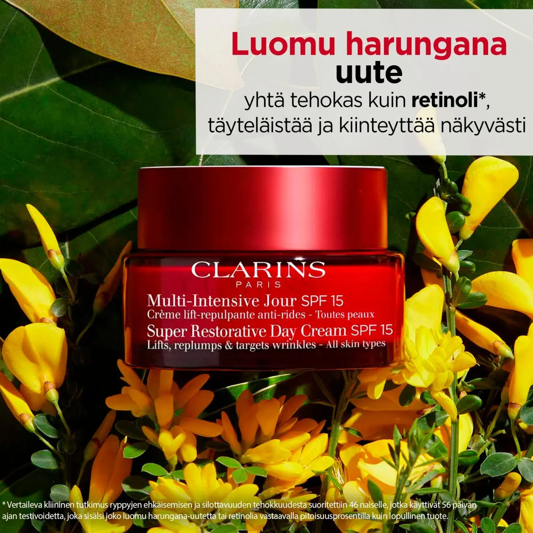 Clarins Super Restorative Day Cream SPF 15 päivävoide 50 ml