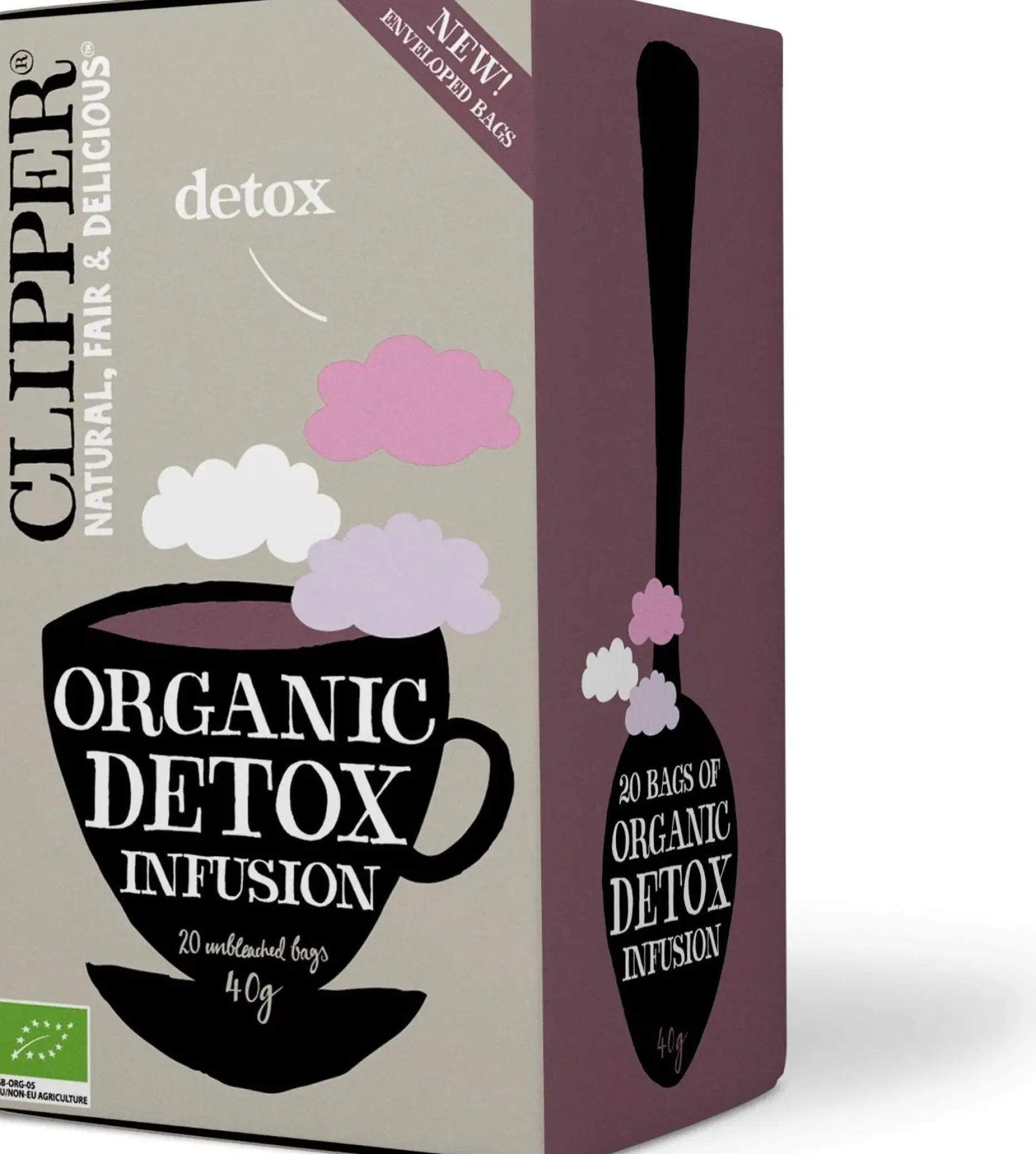 Clipper Luomu Detox yrttihauduke 20ps / 40g