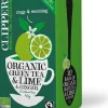 Clipper Luomu Vihreä tee, lime & inkivääri 40g / 20ps Reilu kauppa