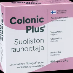 Colonic plus Suoliston rauhoittaja Perillauutekapseli 60 kaps