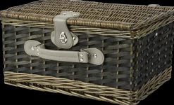 Decoris Piknik kori neljälle 40x28x20 cm ruskea
