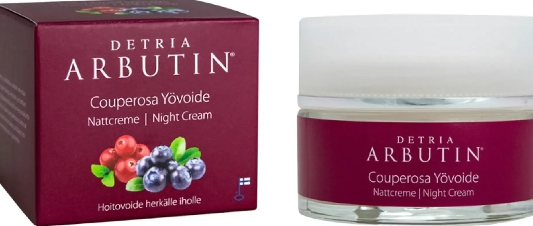 Detria Arbutin Couperosa yövoide 50 ml
