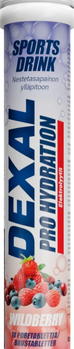 Dexal Pro Hydration Metsämarja poretabletti 18kpl