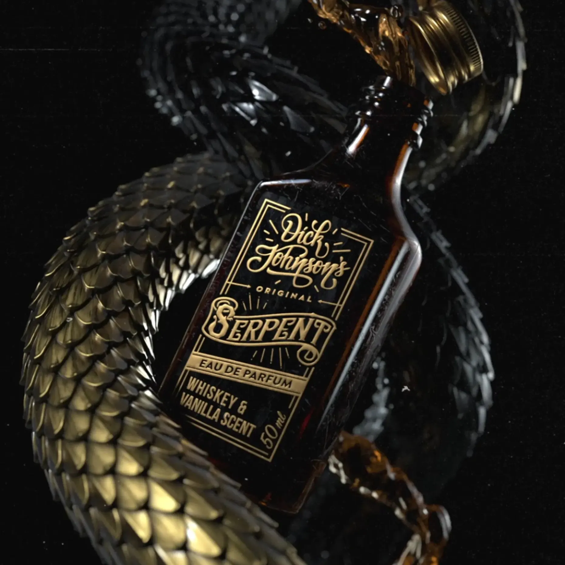 Dick Johnson Serpent Whiskey & Vanilla EdP tuoksu 50 ml