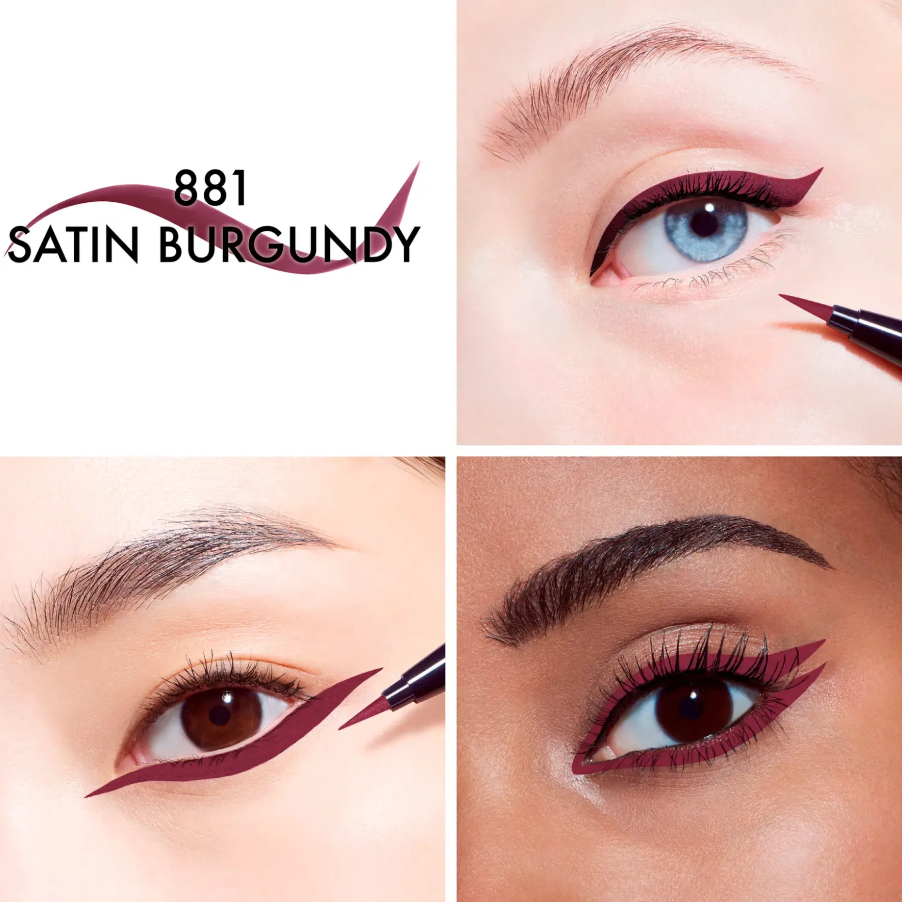 DIOR Diorshow Liquid Liner Ultra-Precise Felt-Tip Eyeliner – Intense Waterproof Color silmänrajauskynä 0.55 ml