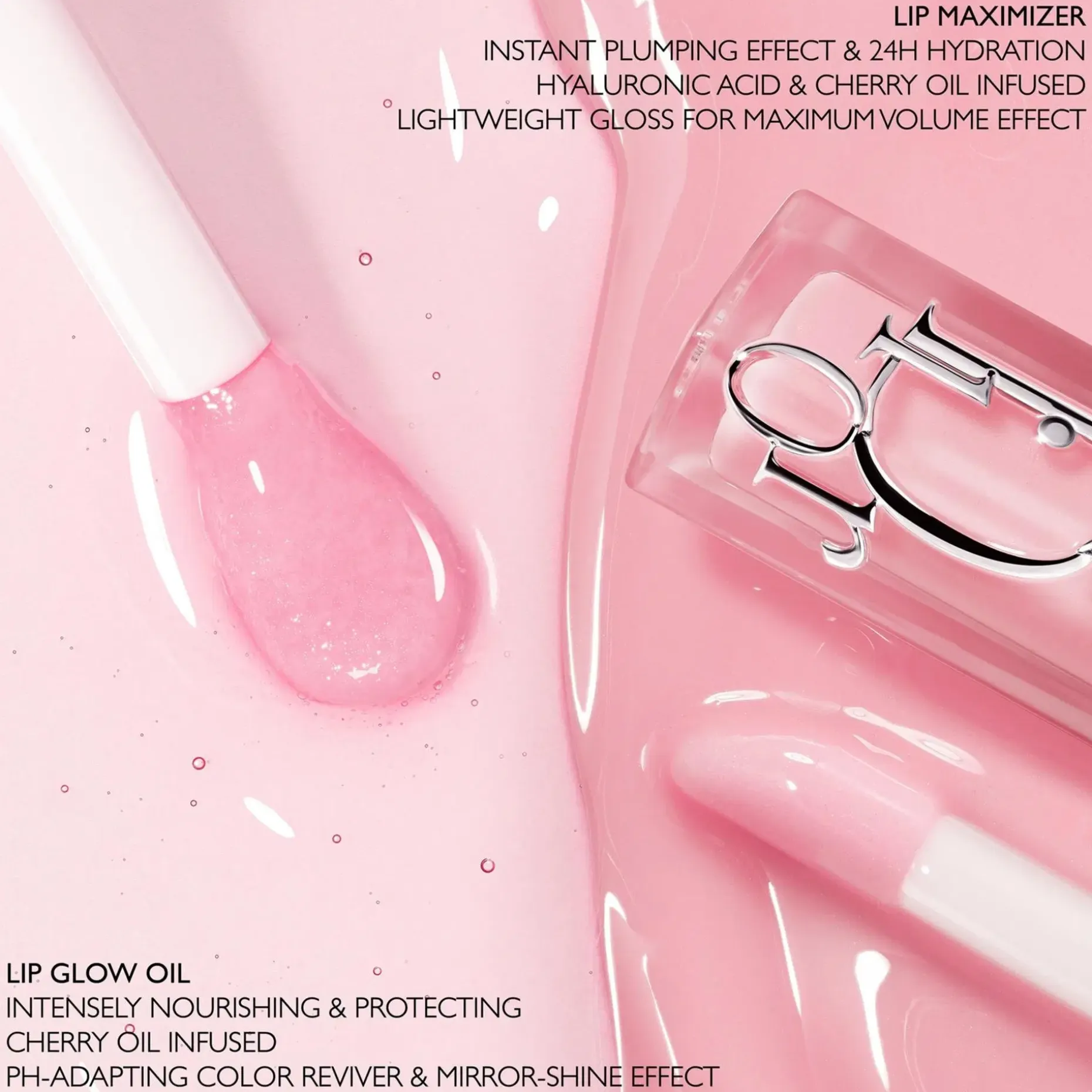 DIOR Lip Glow Oil Nourishing glossy lip oil huuliöljy 6 ml