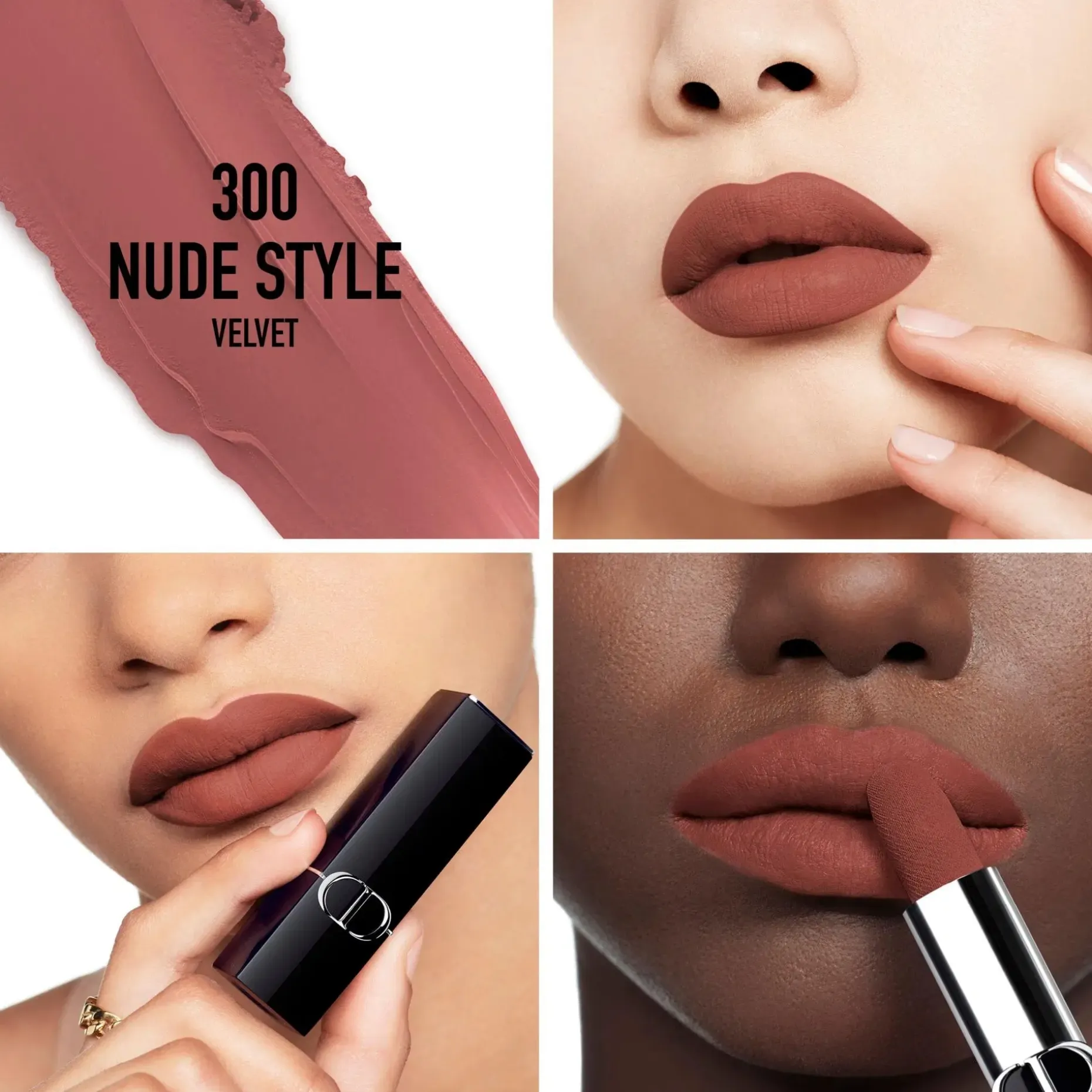 DIOR Rouge Dior Lipstick Velvet Refill huulipunan täyttö 3,5 g