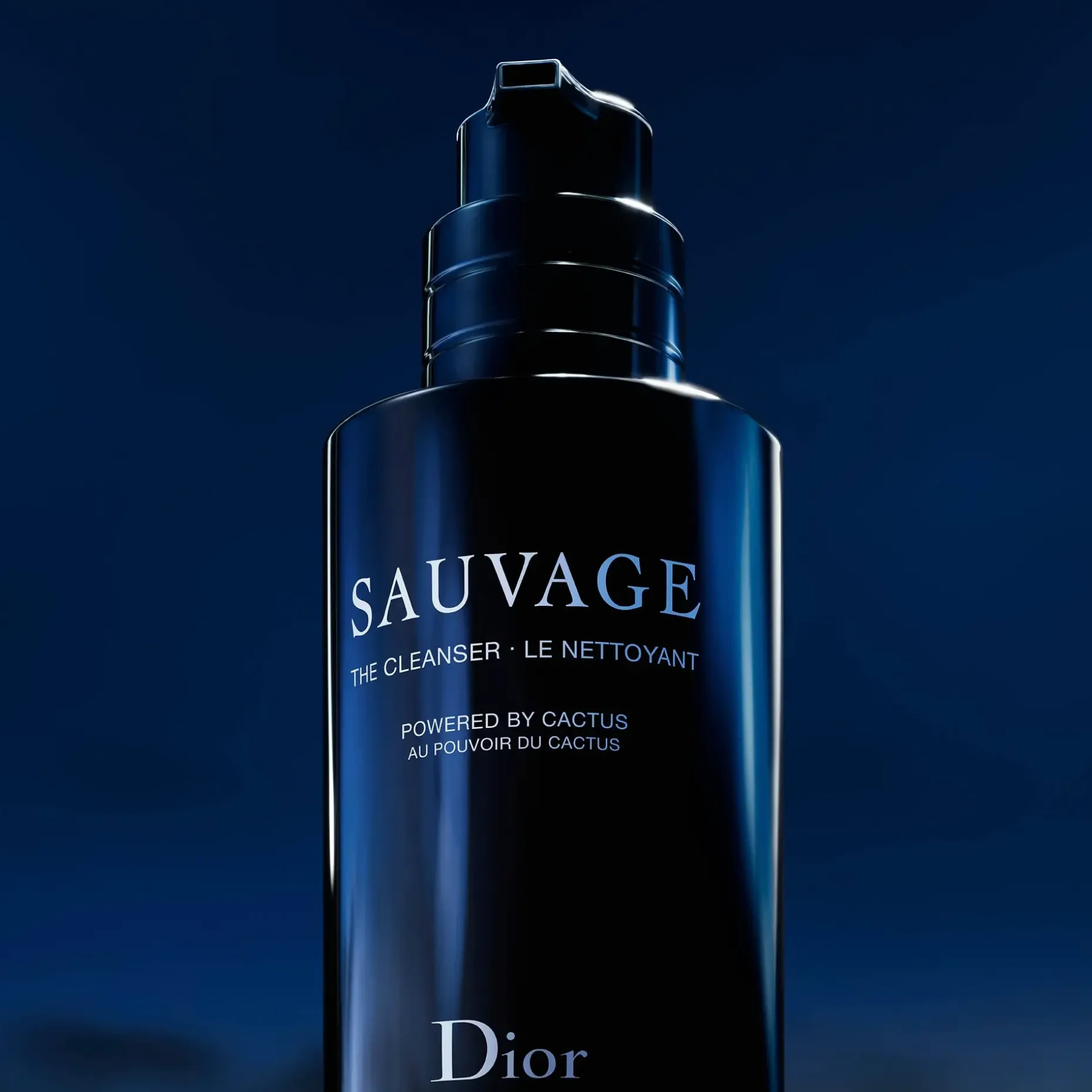 DIOR Sauvage The Cleanser Powered by Cactus kasvojenpuhdistusaine 125 ml
