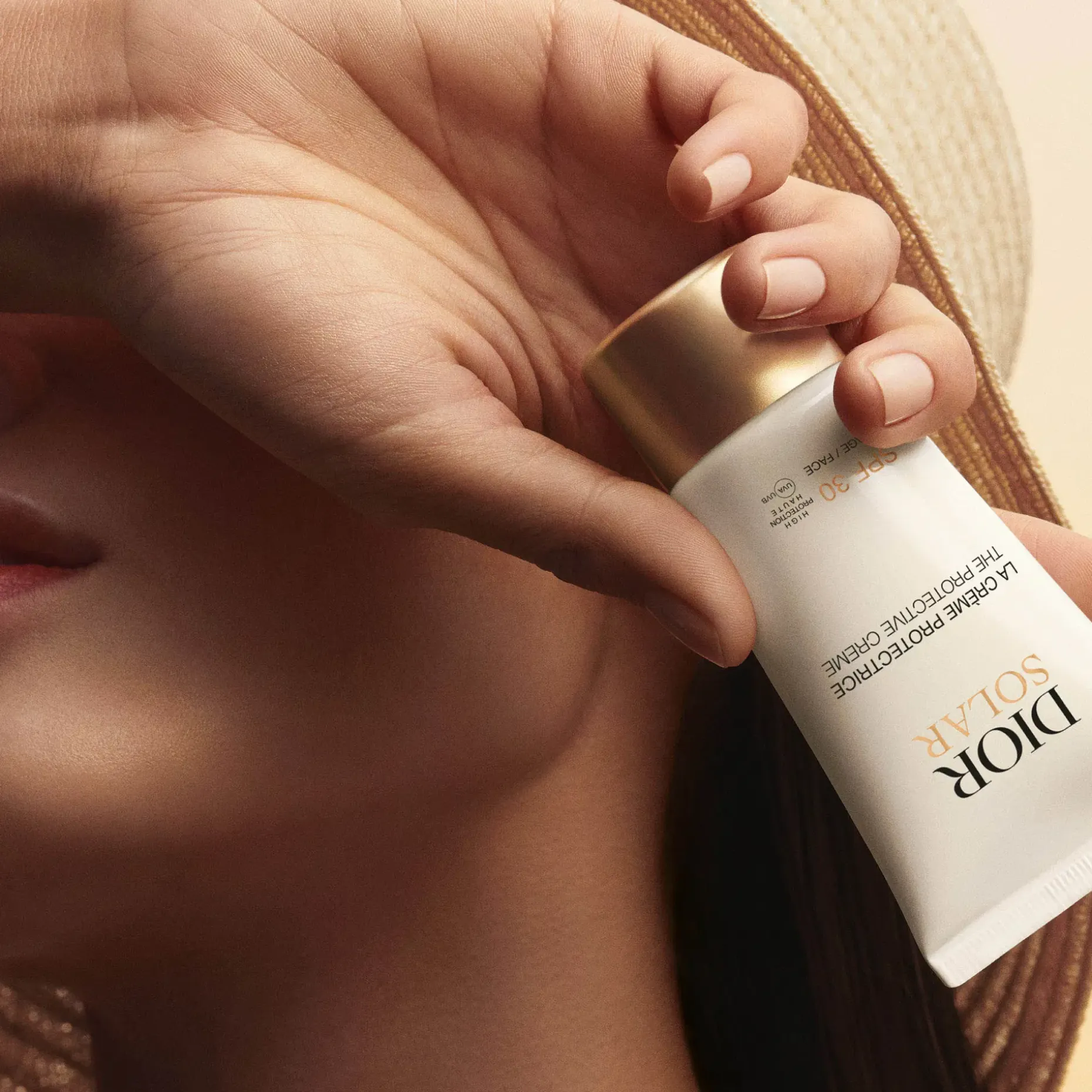 Dior Solar The Protective Creme SPF 30 Sunscreen for Face aurinkosuojavoide kasvoille 50 ml