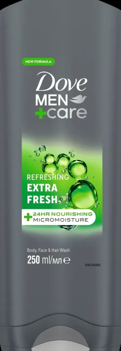 Dove Men+Care Care By Nature Extra Fresh Suihkusaippua Miehille 250 ml