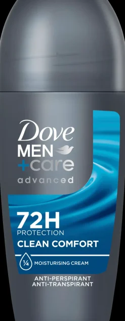 Dove Men+Care 72h Advanced Clean Comfort antiperspirantti deodorantti roll-on 50 ml
