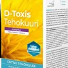 D-Toxis Detox puhdistava tehokuuri Vadelma-hibiskus 250 ml