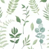 DUNI 20kpl 33x33cm 3-krs Greenery lautasliina