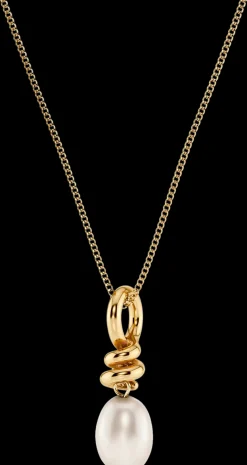 Edblad Swivel pearl s gold riipus