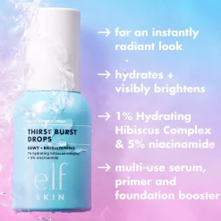 e.l.f. cosmetics Holy Hydration! Thirst Burst Drops seerumi 30 ml