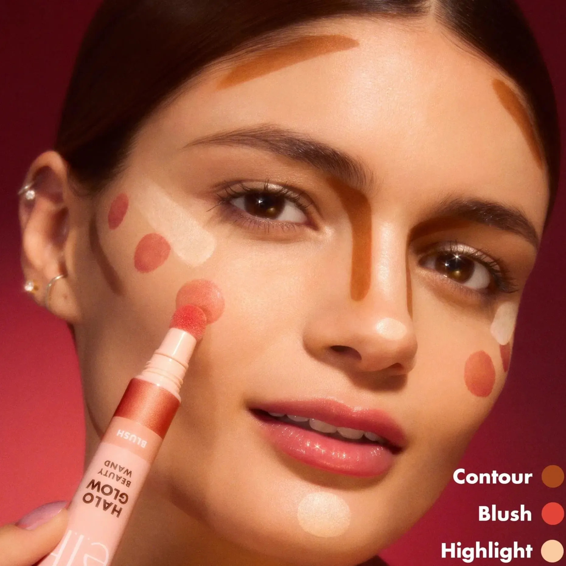 e.l.f. Halo Glow Contour Beauty Wand korostusväri 10 ml