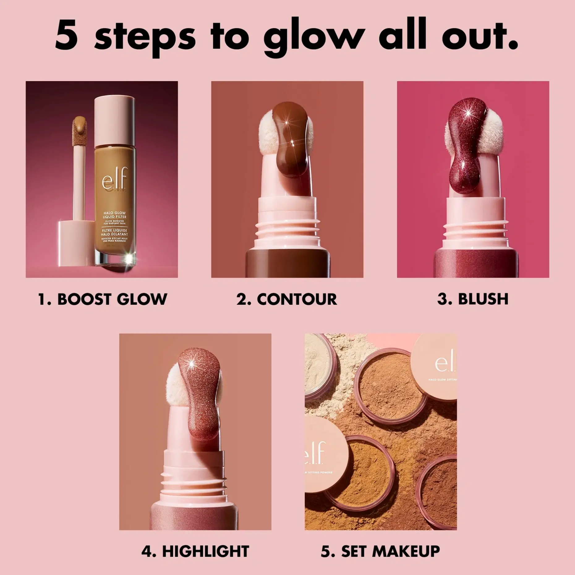 e.l.f. Halo Glow Contour Beauty Wand korostusväri 10 ml