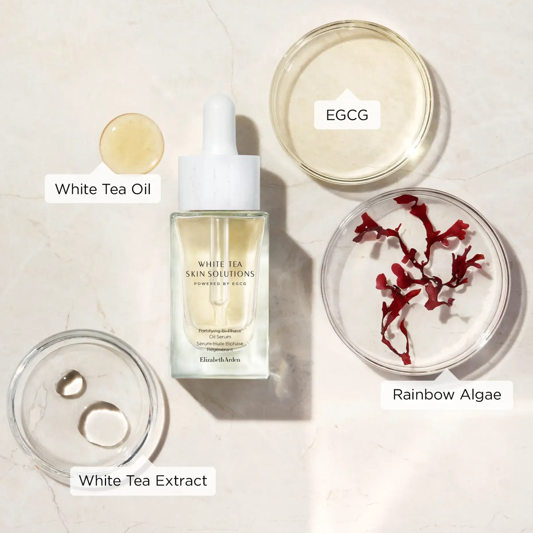 Elizabeth Arden White Tea Skin Fortifying Oil Serum öljyseerumi 30 ml
