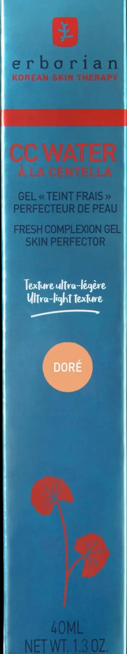 Erborian CC Water Doré 40ml
