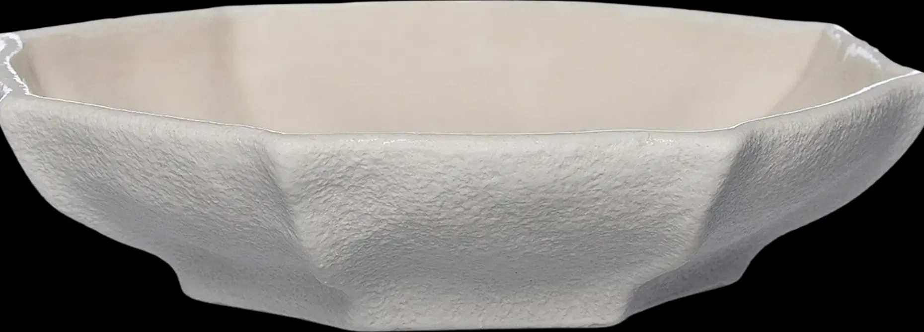 ERNST tarjoiluvati 17cm luonnonvalkoinen kivitavara