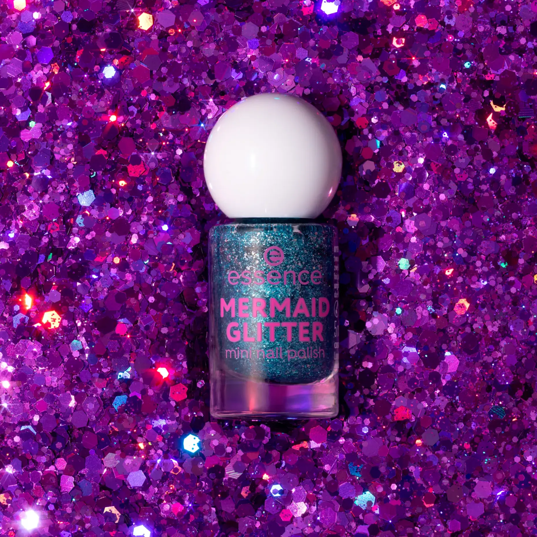 essence MERMAID GLITTER mini nail polish 07 5 ml
