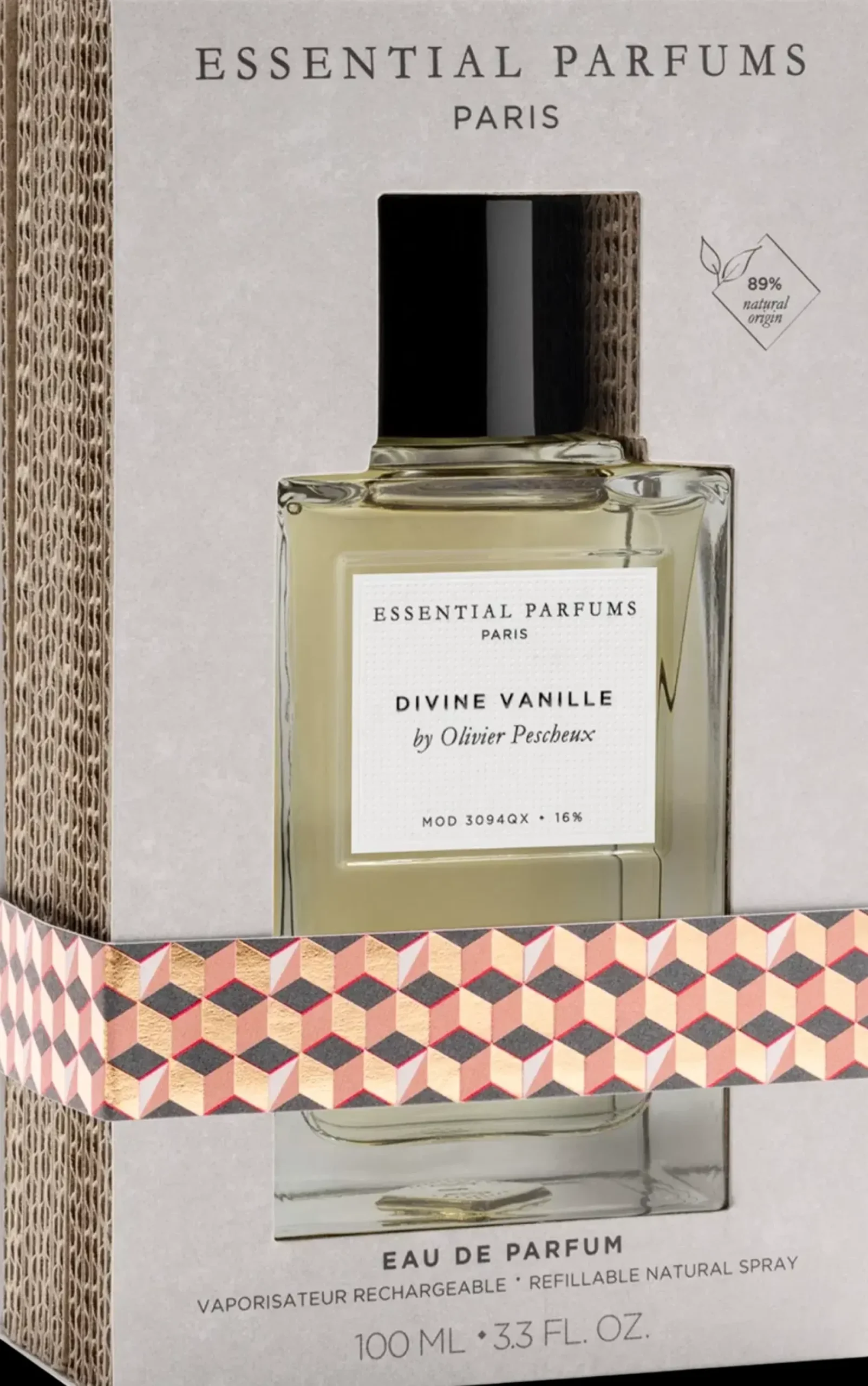 Essential parfums divine vanille 100 ml