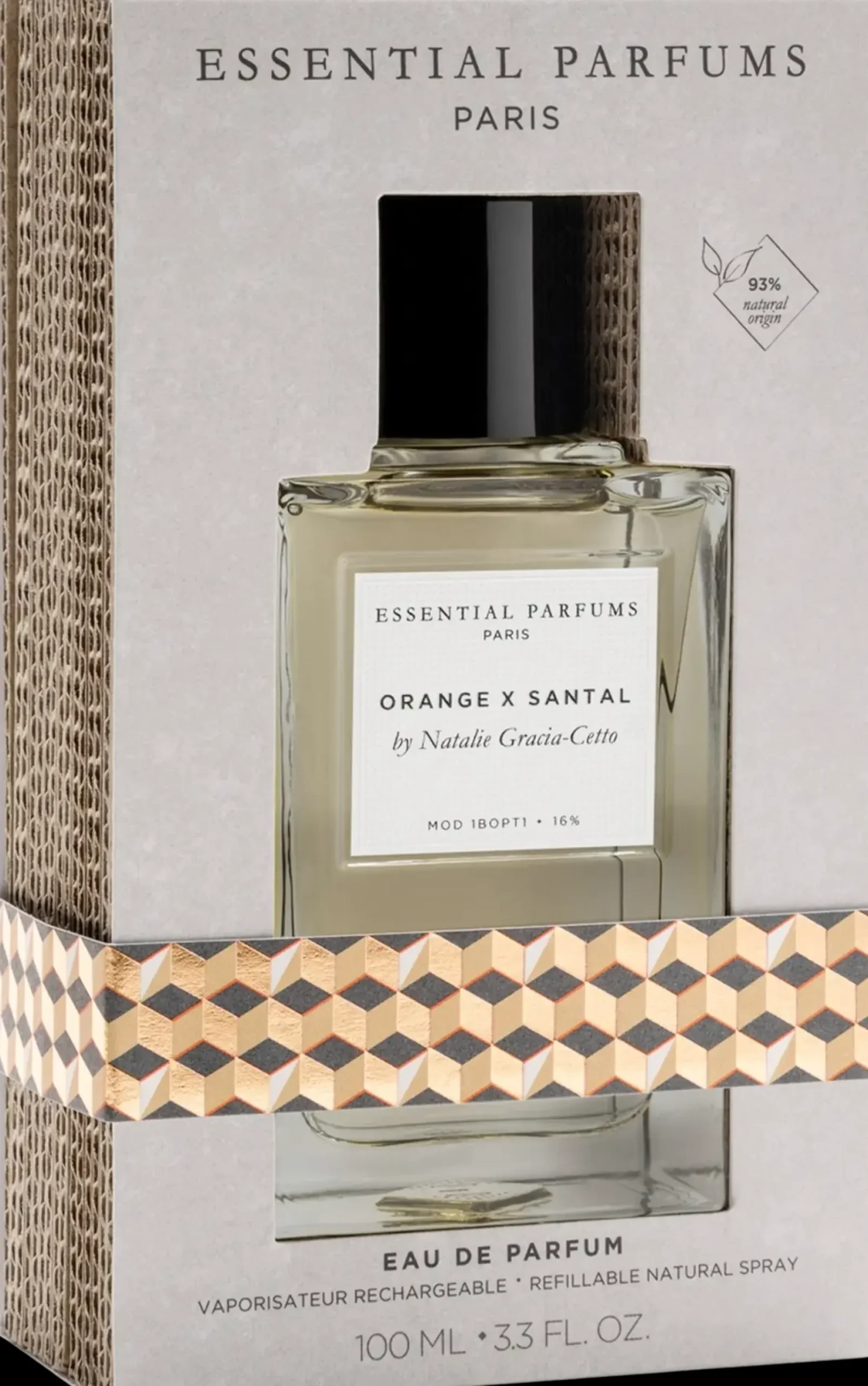 Essential parfums orange x santal 100 ml