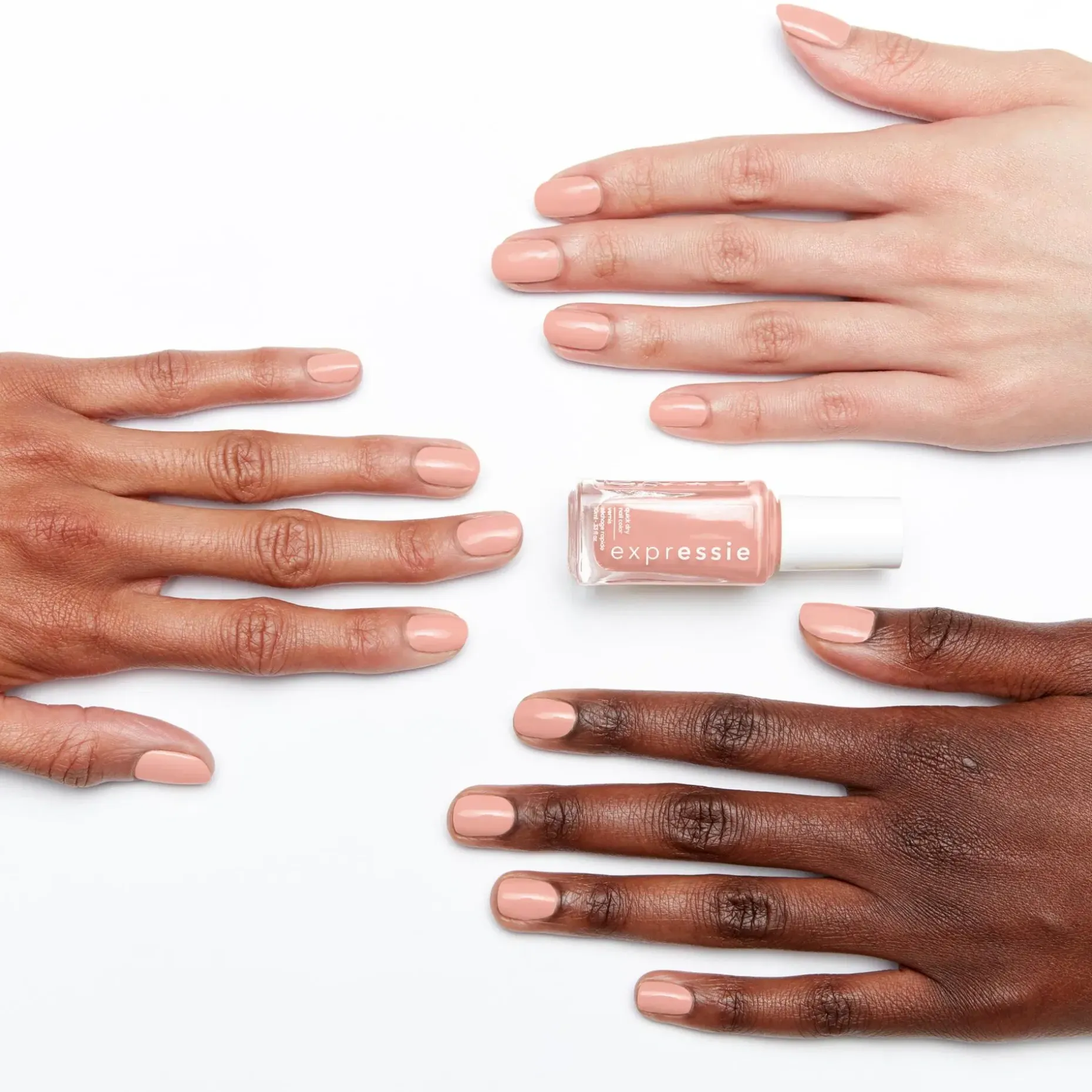 essie expressie 00 crop top & roll kynsilakka 10ml