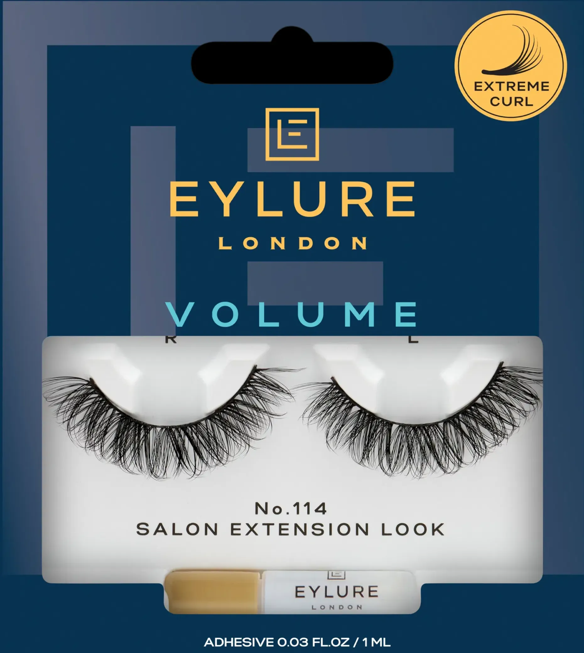 Eylure Salon Extension No. 114 -irtoripset ja liima