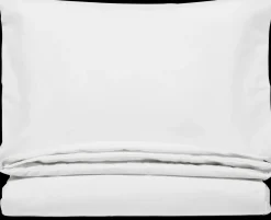 Familon Percale lasten pussilakanasetti 120x160/40x60 cm valkoinen