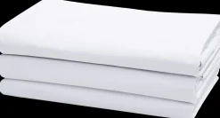 Familon Percale Organic aluslakana 150x270 cm valkoinen