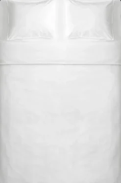 Familon Percale tuplapussilakanasetti 230x220 / 55x65 cm valkoinen