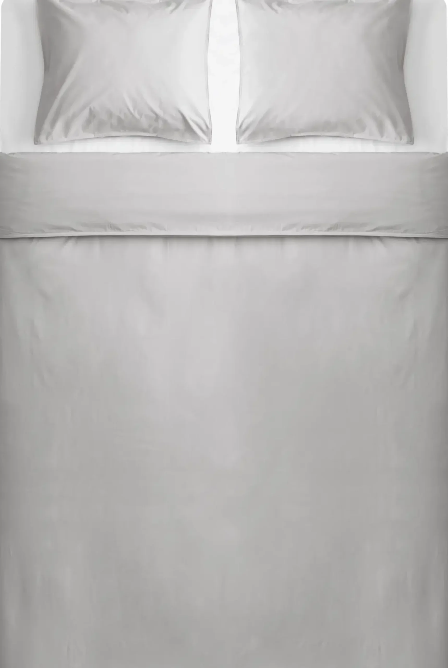 Familon Percale tuplapussilakanasetti 230x220 / 55x65 cm harmaa