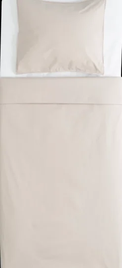 Familon pussilakanasetti Percale 150x210+50x60 cm greige