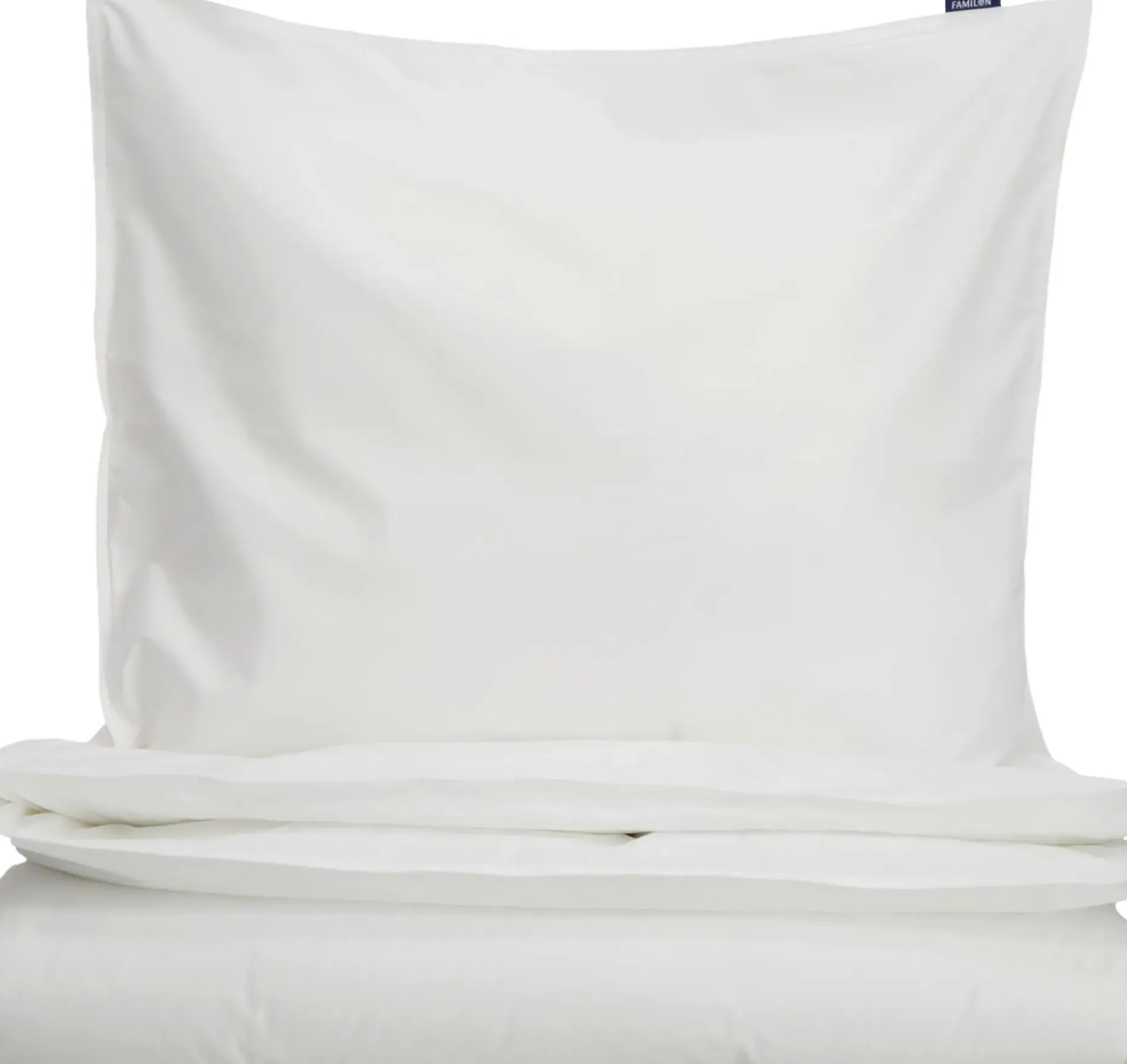 Familon Pussilakanasetti Percale Valkoinen