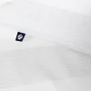 Familon pussilakanasetti Percale Raita 150x210+50x60 cm valkoinen/greige